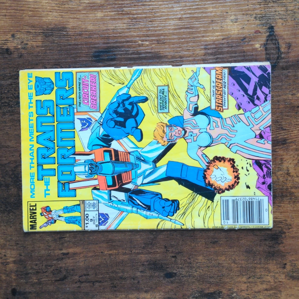 Marvel comics the transformers #9